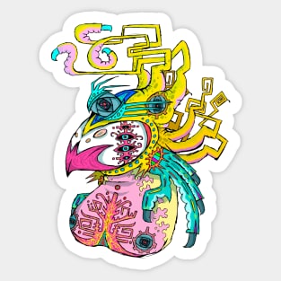 Ancient Bust Sticker